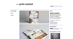Desktop Screenshot of printcontrol.pl
